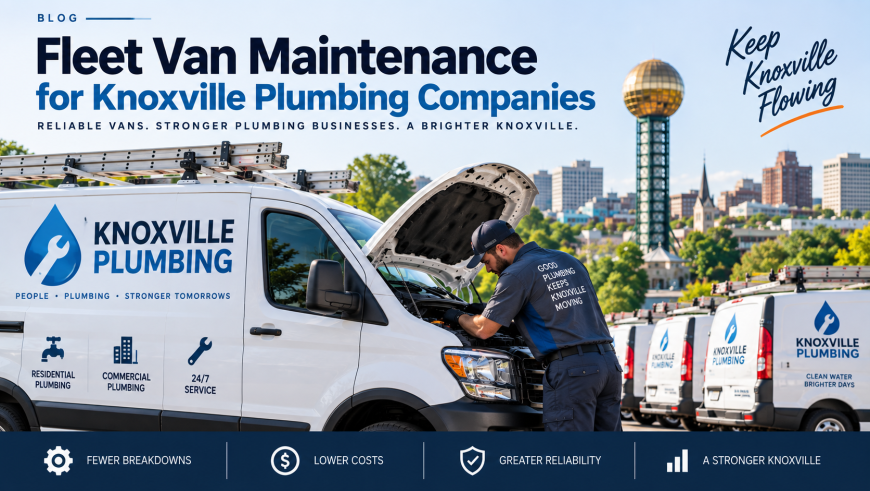 Fleet Van Maintenance for Knoxville Plumbing Companies
